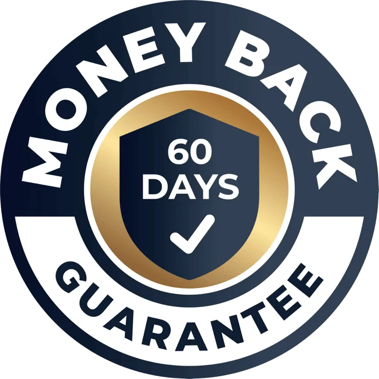 100% Satisfaction Guaranteed with a 60-Day Money-Back Policy Vertigenics 